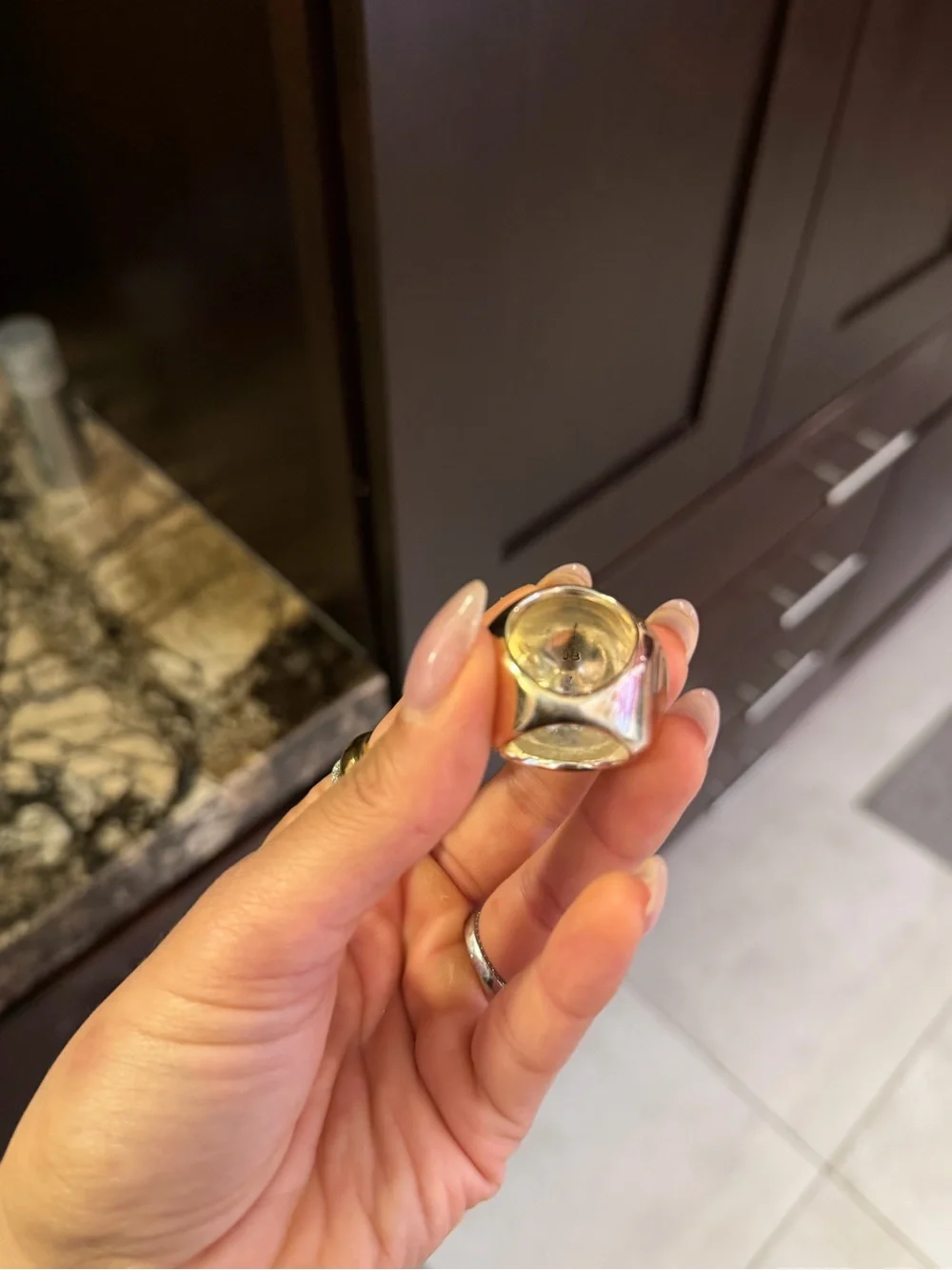 Jenny Bird Silver Supernova Ring